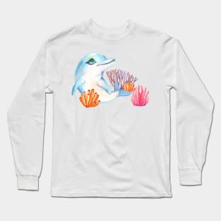 dolphin Long Sleeve T-Shirt